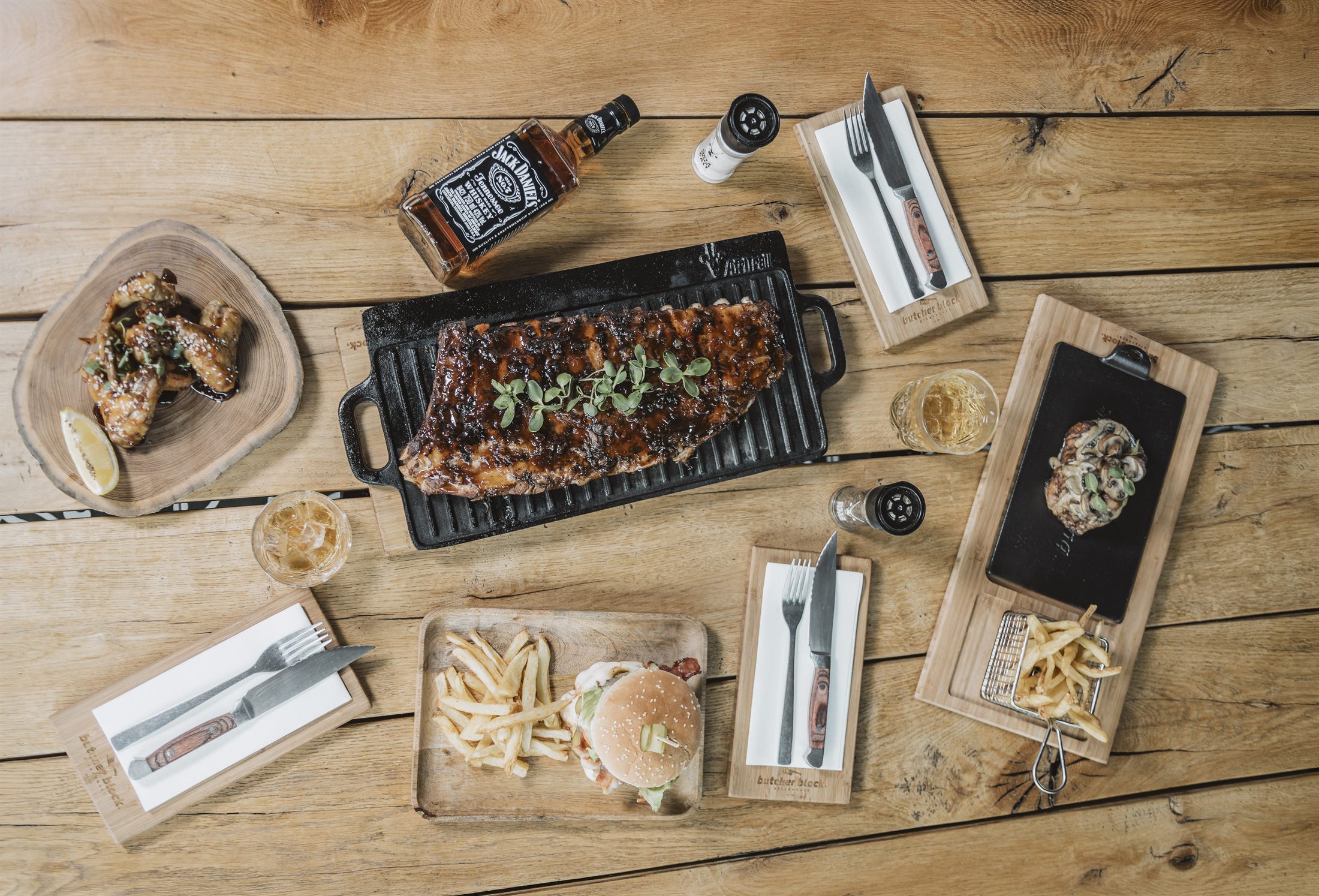 Butcher's Block Restaurant food photography