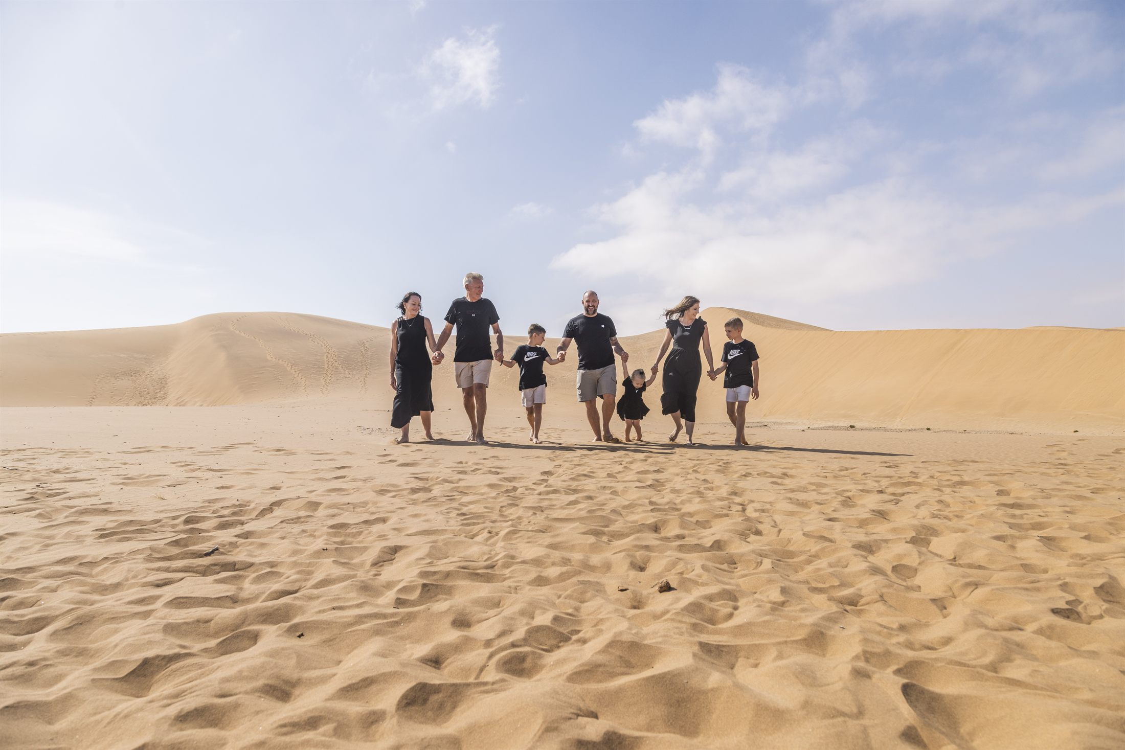 Chantelle Family Shoot in the Kramersdorf dunes